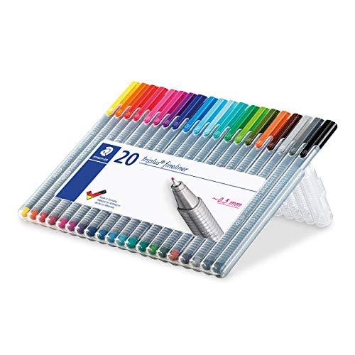 STD334SB20A6 - Staedtler Triplus Fineliner Pens