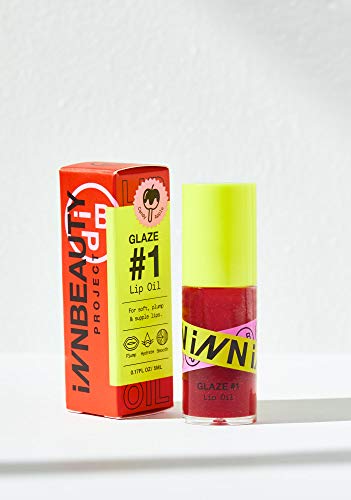 Inn Beauty Project Glaze #1 Lip Oil Candy Apple 0.17 oz