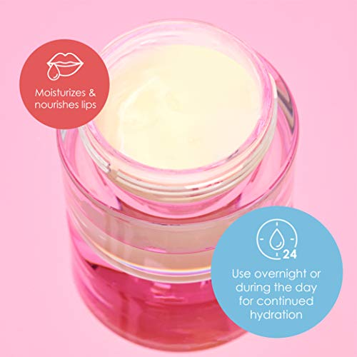 Winky Lux Lip Sleeping Mask | Overnight Moisturizer Treatment with Murumuru Butter, Hyaluronic Acid & Peptides