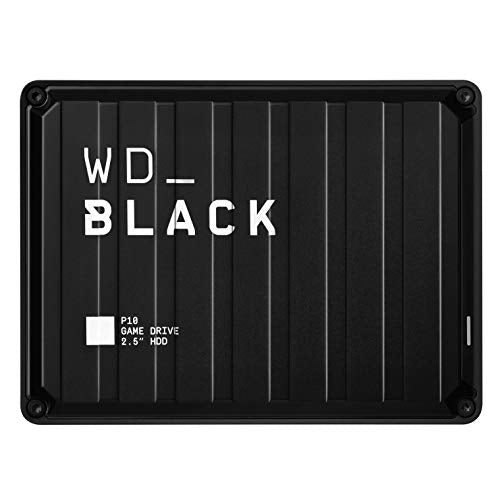 WD Black P10 Game Drive, Compatible with PS4, Xbox One, PC, Mac