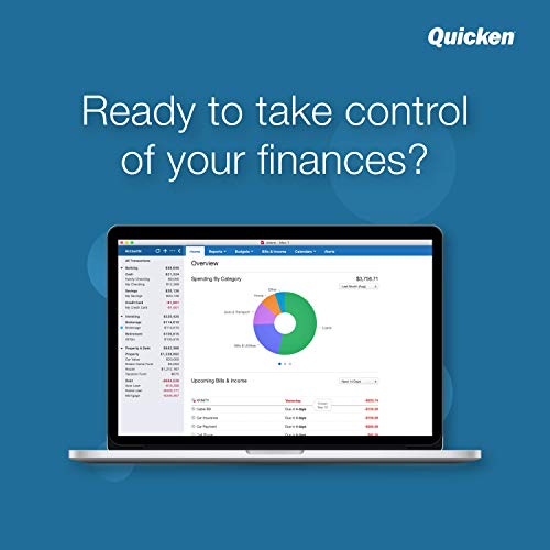 Quicken Starter Personal Finance – Start taking control of your money – 1-Year Subscription (Windows/Mac)