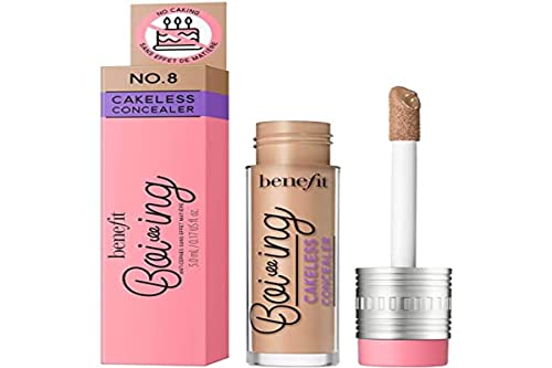 Benefit Boi-ing Cakeless Concealer # 8 Medium Tan Cool 5ml 0.17oz