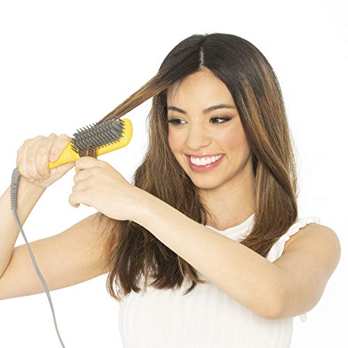 Drybar The Baby Brush Crush. Heated Straightening Brush. Compact and Travel-Friendly