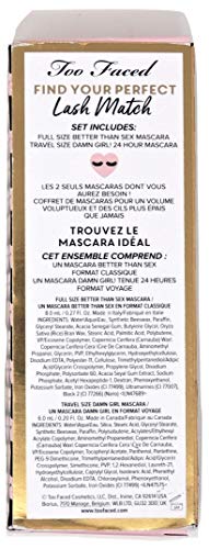 Too Faced "Damn, That's Sexy" Full Size Mascara Bundle