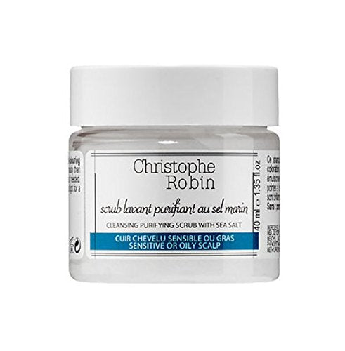 Christophe Robin Cleansing Purifying Scrub with Sea Salt - 1.35 oz Mini