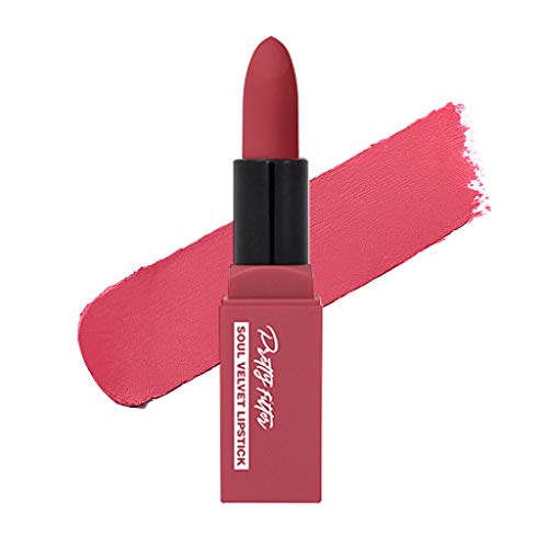 TOUCH IN SOL Pretty Filter Soul Velvet Lipstick 3.5g - Long Lasting Hydrating Formula Semi Matte Lipstick, Daily Natural Lip Color with Romantic Look