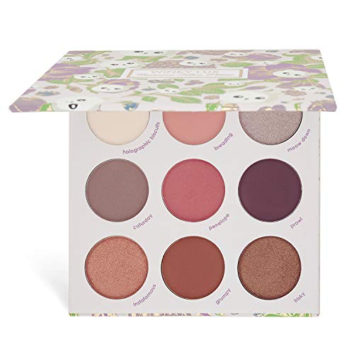 Winky Lux Kitten Eyeshadow Palette, Matte and Shimmer Eyeshadows, Makeup Palette, Eye Makeup