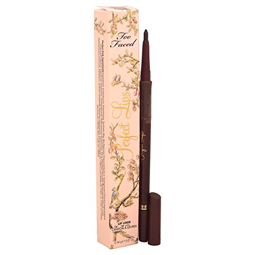 Too Faced Perfect Lips Lip Liner for Women, Perfect Berry, 0.01 Ounce