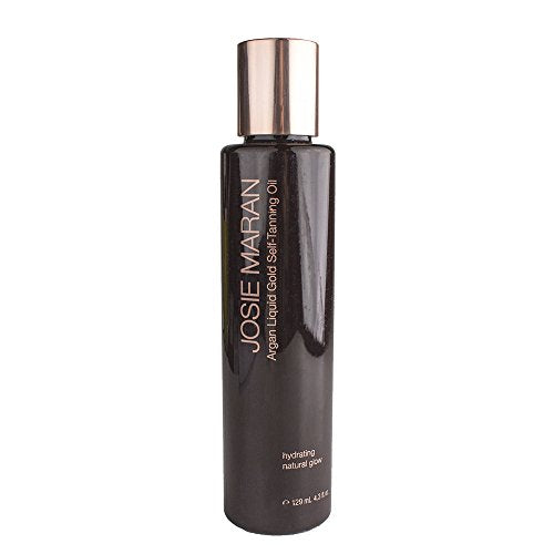 Josie Maran Argan Liquid Gold Self-Tanning Oil (Full (4.3 fl. oz/129 mL), Vanilla Pear (mitt not included))