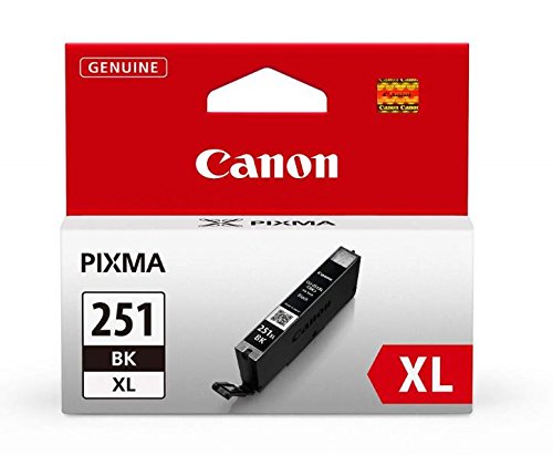 Canon CLI-251XL Black Ink Tank Compatible to MG6320 , IP7220 & MG5420, MX922, MG5520, MG6420, MG7120, iX6820, iP8720, MG7520, MG6620, MG5620