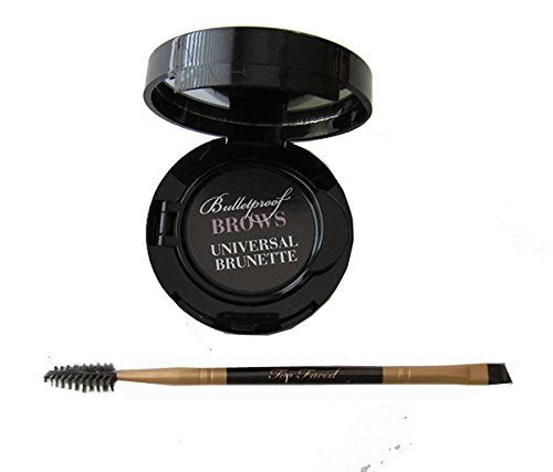 Too Faced Bulletproof Brows 24-hour Waterproof Cashmere Clay and Brush