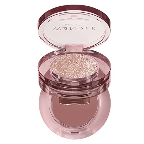 Wander Beauty Cream Eye Shadow + Radiant Powder Shadow DOUBLE DATE EYE SHADOW DUO | Vegan Eye Shadow, Cruelty Free, Paraben Free and Gluten Free