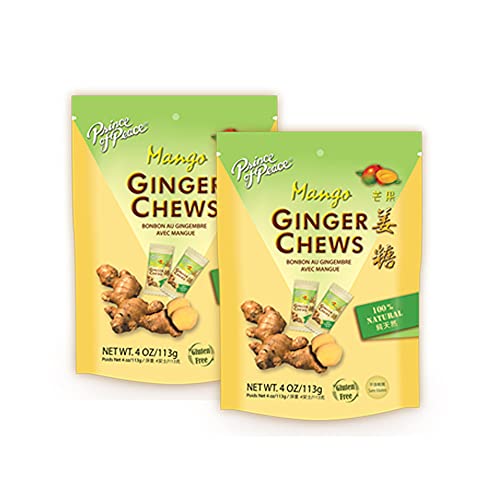 Ginger Chews Original Prince Of Peace 4 oz Bag