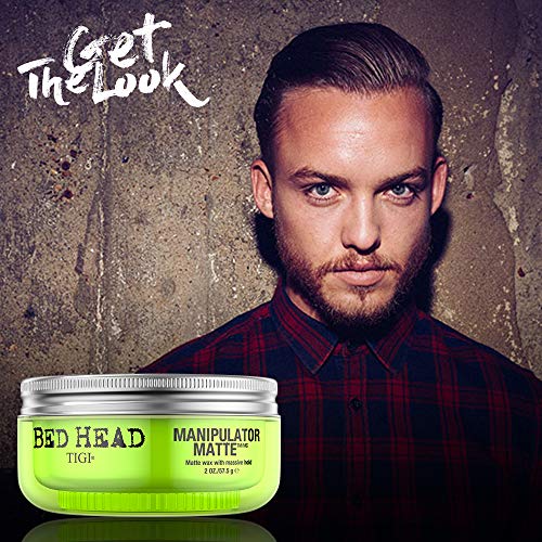 TIGI Bed Head Manipulator Matte Wax Gel for Unisex 2 Ounce