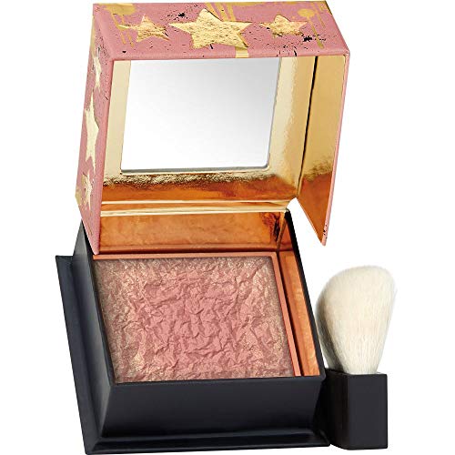 Benefit Cosmetics Gold Rush Warm Golden Nectar Box O' Powder Blush 0.17 oz