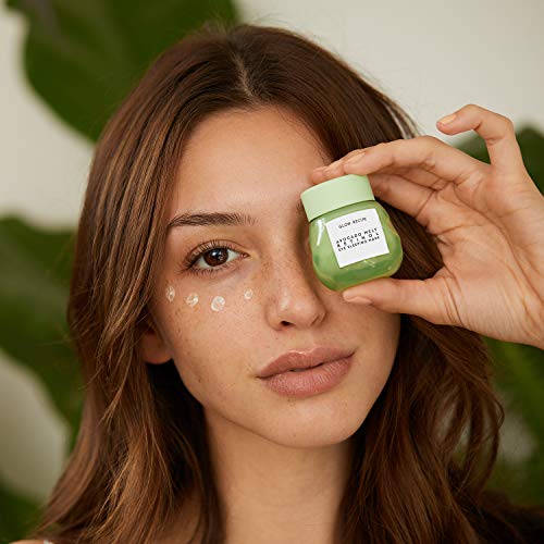 Glow Recipe Avocado Melt Retinol Eye Sleeping Mask - Anti-Wrinkle Overnight Eye Cream Mask for Face with Encapsulated Retinol, Avocado Oil + Caffeine - Cruelty-Free Skincare (15ml / 0.5 fl oz)