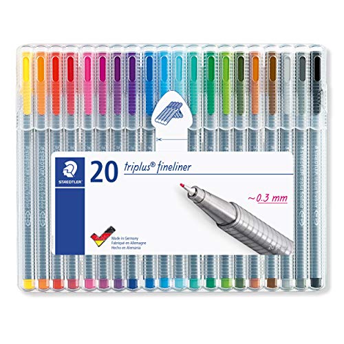 STD334SB20A6 - Staedtler Triplus Fineliner Pens