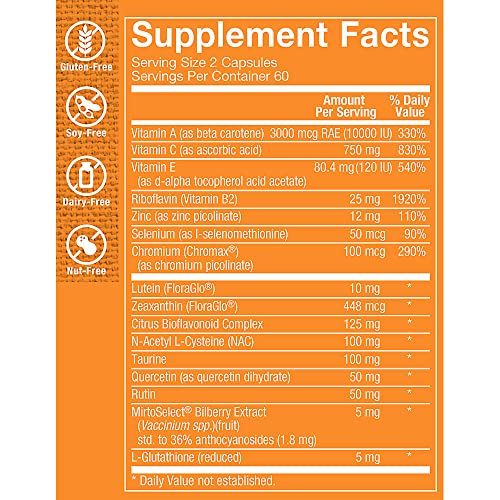 The Vitamin Shoppe Occu-Plus Lutein (120 Capsules)