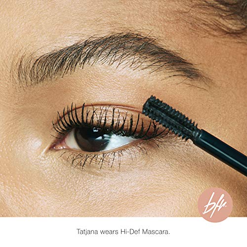 Beauty for Real Hi-Def Lengthening Mascara, Black, Smooth Finish, Smudge Proof, 0.31 fl oz