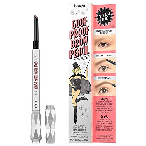 Benefit Goof Proof Brow Pencil (0.34g Full Size, Shade Cool Grey)