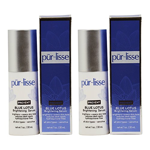 Purlisse Blue Lotus Brightening Serum 1oz "Pack of 2"