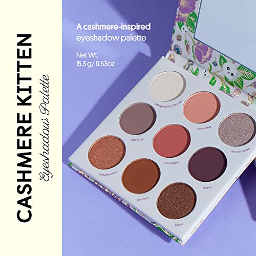 Winky Lux Kitten Eyeshadow Palette, Matte and Shimmer Eyeshadows, Makeup Palette, Eye Makeup