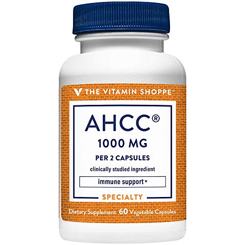 The Vitamin Shoppe AHCC 500 MG for Immune Support (60 Veggie Capsules)