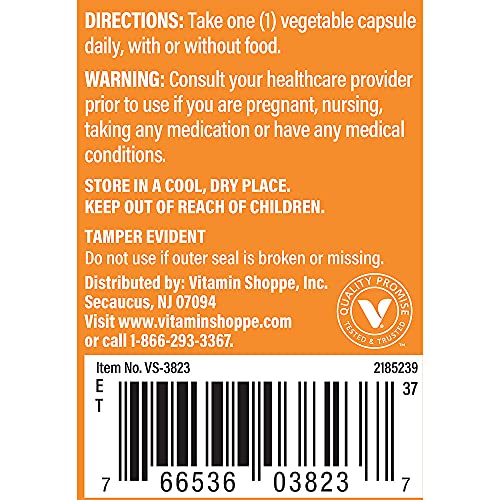 Ultimate 10+ Probiotics, 50 Billion CFUs for Digestive Health, Immune Support and Respiratory Health (60 Vegetable Capsules) by the Vitamin Shoppe