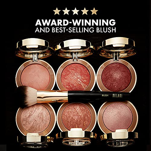 Milani Baked Blush & Baked Highlighter - Shape, Contour & Highlight Face for a Shimmery or Matte Finish