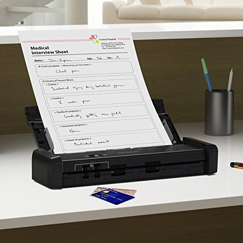 Epson Workforce Wireless Color Portable Document Scanner