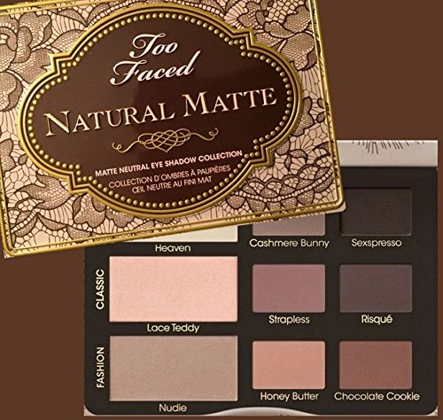 Too Faced NATURAL MATTE Neutral Eye Shadow Palette - NIB