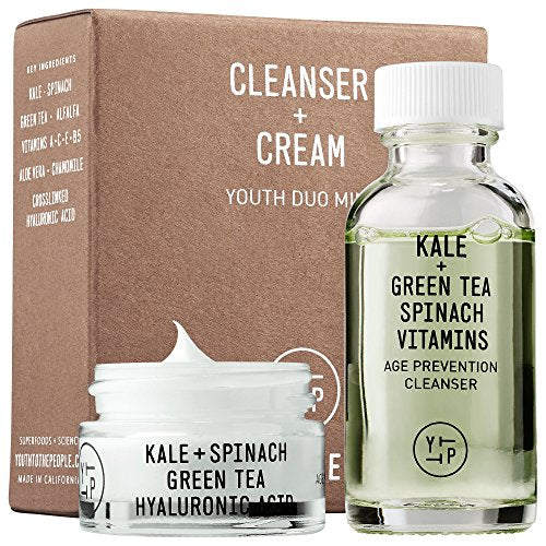 Cleanser + Cream Youth Duo Mini